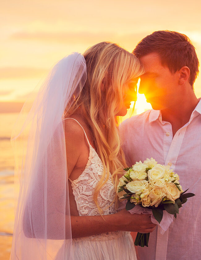 Sunset Wedding Photography Kauai